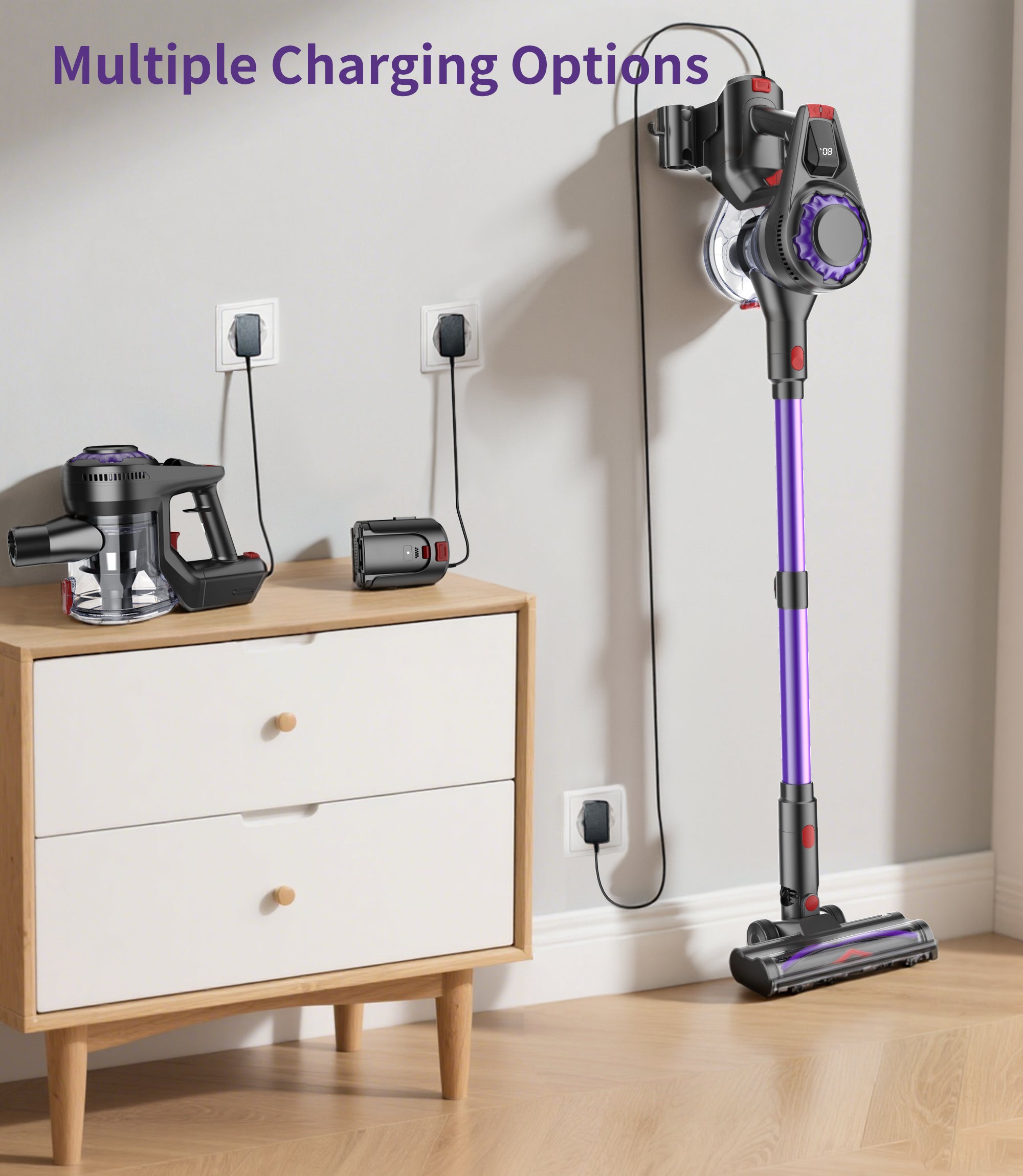 Heißluftfritteuse 7L mit Sichtfenster & Touchscreen – Airfryer mit 10 Programmen, Aufheizfunktion, Innenbeleuchtung | Frittieren ohne Fett | BPA- & PFAS-frei